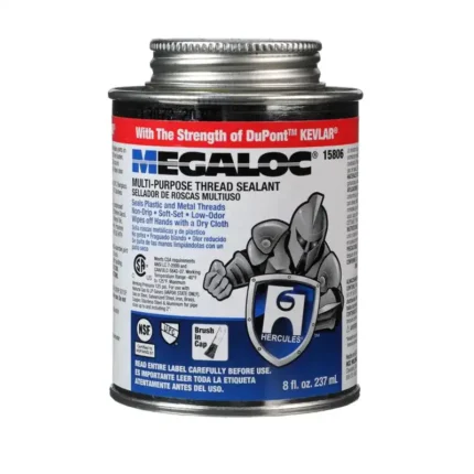 Hercules, 15-806, Thread Sealant, Can, 8 oz, Blue, Paste, -50 to 400 deg F