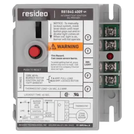 Protectorelay Oil Burner Relay with Lock Out Timing