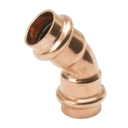 1 inch Copper 45 Degree Press Elbow Copper x Copper