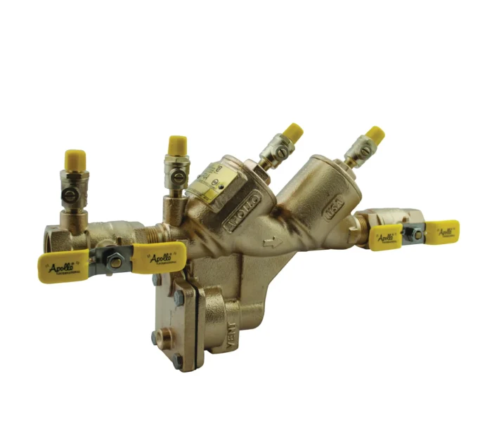 1" Bronze Dual Check Valve Backflow Preventer , Lead-Free - Image 1