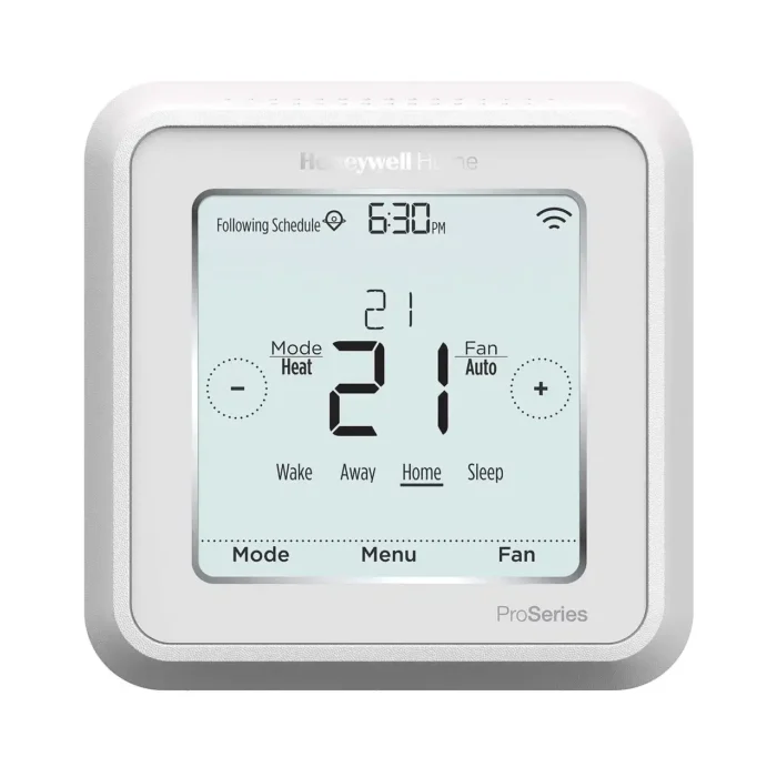 Smart Wi-Fi Programmable Thermostat, 3H/2C, T6 Pro - Image 1