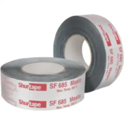 3" x 100' Foil Tape, Pressure Sensitive