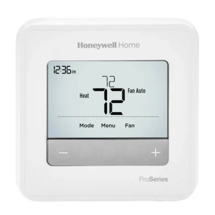 Programmable Thermostat, 2H/1C Heat Pump, 1H/1C Conventional, T4 Pro