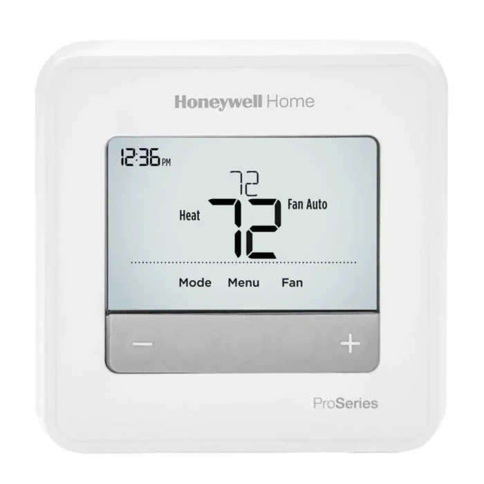 Programmable Thermostat, 1H/1C Heat Pump, 1H/1C Conventional, T4 Pro - Image 1