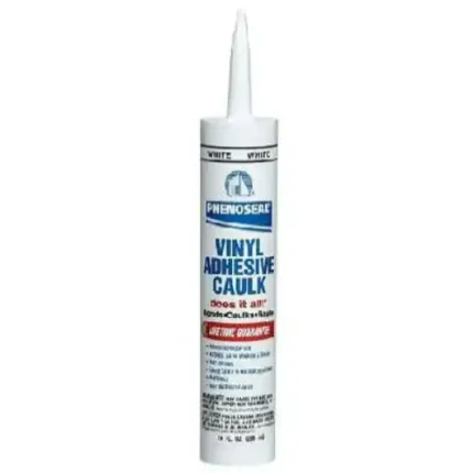 10 Oz. Adhesive Caulk, White