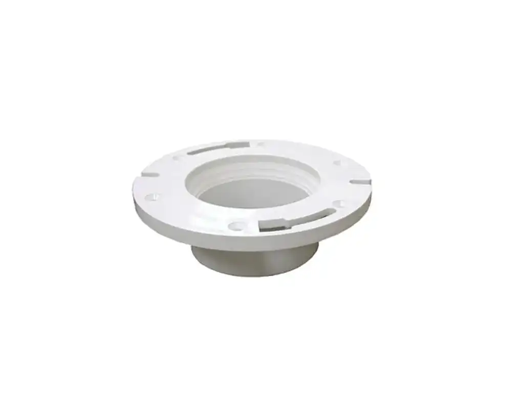 4 inch x 3 inch PVC DWV Toilet Flange - Image 1