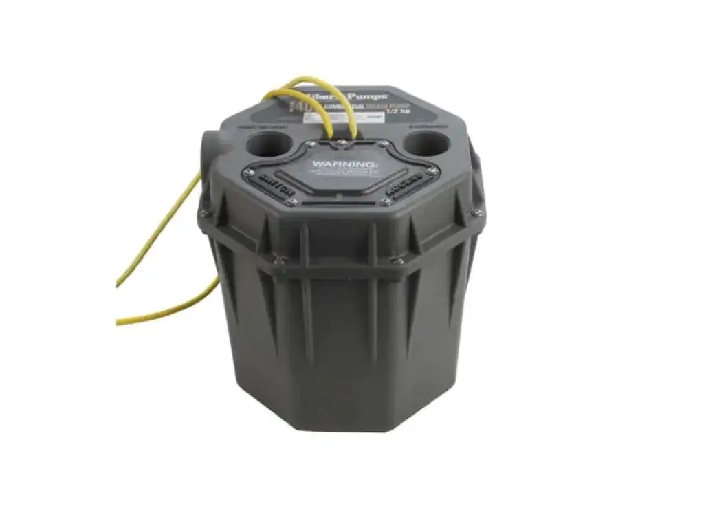 1/2 HP Liberty 3/8" Commercial Drain Pump, High Temprature Handling, SIngle Phase , 120V, 54 GPM - Image 3